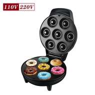 Cross-Border Small Appliances 110V American Standard Breakfast Maker Doughnut 7-Hole Doughnut Maker 