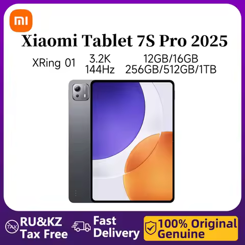 Xiaomi Pad 7S Pro 12.5 2025 12.5-inch 3.2K LCD Xuan Ring O1 Surge OS2 Processor 144 Hz Xiaomi HyperO