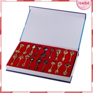[lswbd] Set of 18pcs Fairy Tail Lucy Celestial Spirit Gate Keys Necklace Pendant