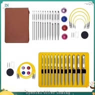 【bairddoro】Tunisian Crochet Hook Set with Cable Aluminium Interchangeable Crochet Hook Set Crochet H