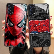 CK-30 Spiderman Hero HD Glass Casing for OPPO Reno 6Z 6 5 4 3 A91 F15