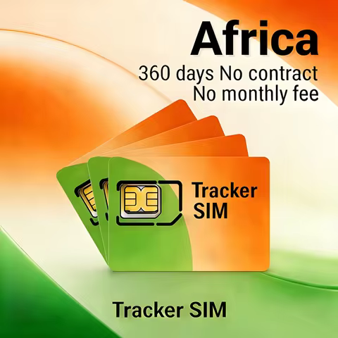 Africa 4G GPS Tracker SIM Card No Contract 360MB/360 Days Nano/Micro/Std GPRS GSM LTE for TK915 CJ78