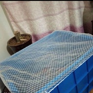 Plastic Box Net Cover Fish Tank Anti-jumping Net Turtle Box Anti-escaping Net Turnover Box Anti-fish
