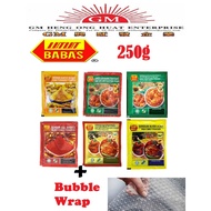 Babas Spice curry/turmeric 250g (curry powder or turmeric 250g)