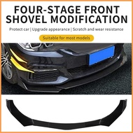 Front Bumper Lip Spoiler Adjustable Front Bumper Splitter Front Bumper Lip Body Kit Spoiler Lightwei