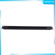 [LzdjhykecbMY] 1U 19" Rack Mount Network Brush Tidy Panel