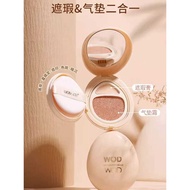 WODWOD Velvet Matte Concealer Cushion Cream Brighten Skin Tone Hold Makeup No Sticking Powder Concea