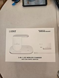 [全新] Samsung ITFIT 三合一LED無線充電板