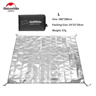 Naturehike Aluminum Foil Waterproof Camping Tent Mat PE Folding Floor Mattress Outdoor Beach Picnic 