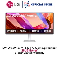 LG 29U531A-W 29" ULTRAWIDE GAMING MONITOR ( 29" IPS WFHD / 1MS / 100HZ / HD MI+DP+TYPE- C )