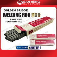 GOLDEN BRIDGE WELDING ROD/ ELECTRODE/ CARBON STEEL ELECTRODE  8# 4.0MM / 10# 3.25MM / 12# 2.5MM