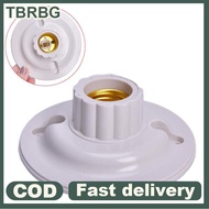 null E27 LED Light Bulb Holder Round Socket E27 Base Hanging Lamp Socket Screw Base null