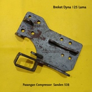Old Dyna 125 Bracket, Sanden 508 Compressor Pair