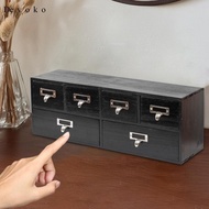 Devoko Desktop Organizer with Drawer for Sticky Notes Stamps Hair Accessories