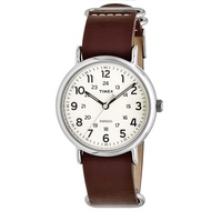 [TIMEX] Weekender Men's Watch Quartz Brass Calf Leather T2P495 [Genuine Product]