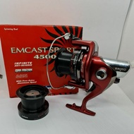 Daiwa Reel Emcast sport 4500 (free spool 1pc)