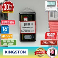 Kingston DDR5 RAM 16GB (1RX8) 5600MT/s SODIMM (KVR56S46BS8-16)