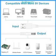 KOK USB5V To DC9V 12V Converter Cable USB to DC9V 12V Charging Cable with 8Adapters