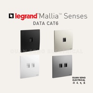 [SG Seller] Legrand Mallia Senses Cat6 Data Socket | Guan Seng Electrical