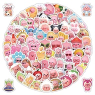 3D Cute Beaver Collection Stickers (104 Pcs) - Fun 3D Embellishments for Handcrafts, Notebooks, Devi