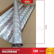 Hot Stamping Foil Hologram Ukuran 120M / Hotprint Foil Hologram