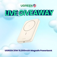 [3.9 SBD UGREEN Live Giveaway] UGREEN 10000mAh Magnetic Wireless Powerbank Magsafe USB-C Type-C PD 2