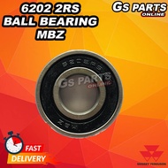 🚜6202 2RS BEARING MBZ / 6202 L BEARING NACHI / 6202 BEARING KBC | GS PARTS