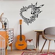 Stylish Black Decorative Metal Wall Accessory, 68 x 70 cm, 100% Metal, 1.5 mm Thick, Lightweight & E