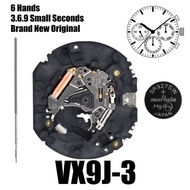 Vx9j Movement Epson Vx9je Movement Six Hands 3.6.9 Small Seconds Size:12 3/4'''Day / Date /