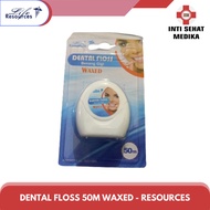 Dental Floss waxed 50m Benang Gigi Life Resources