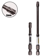 [LUMY]Rust Resistant Special Slotted Cross Screwdriver Bit FPH2 6mm 65mm 110mm【Ready Stock】