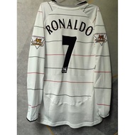 2003/05 Manchester United 3RD Long Sleeve Vintage Soccer Jersey S-XXLabac