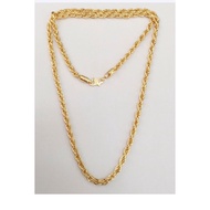 Necklace MinePOLOS 252 S-Hook Titanium 22k Gold Chain
