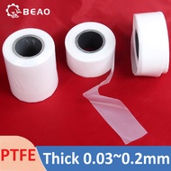 1Meter Translucent PTFE Film plastic sealing Thin film 0.03/0.05/0.08/0.1/0.2mm thick