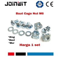 TERLARIS CAGE NUT M6 BOUT | READY