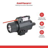 TaffLED Senter Senapan Tactical Quick Release Rail Mount Laser 5mW