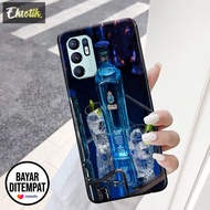 Case OPPO RENO 6 4G - Casing OPPO RENO 6 4G - EKSOTIK - Silikon - Minuman - Cassing - Kesing Hp - Ha