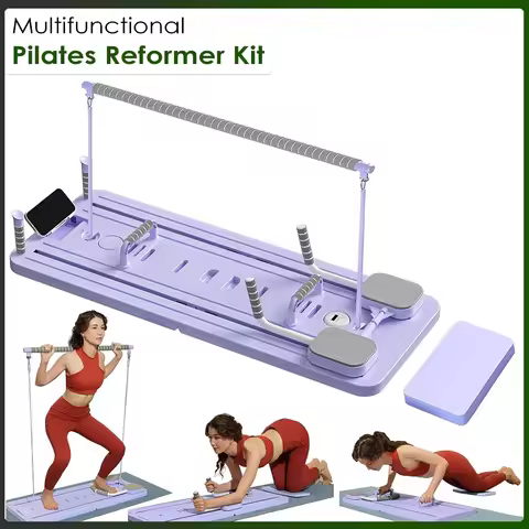 Multifunctional Fitness Board Pilates Reformer Abdominal Board Push Up Plate Board Ab Board Fitness 