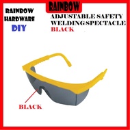 SAFETY SPECTACLE (ADJUSTABLE)-BLACK (CERMIN MATA)