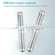 Alkaline Stick Water Purifier Family Stainless Steel Raise Ph Charged Structured Purifier Alkaline W