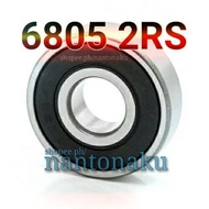 Ball Bearing 6805 2RS DD  Double Rubber Seal