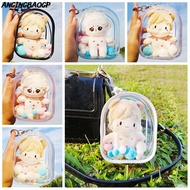 ANGINGBAOGP Outdoor Bag, 10cm Doll Multicolor Storage , Gift Bag Decoration Doll Accessories  Transp