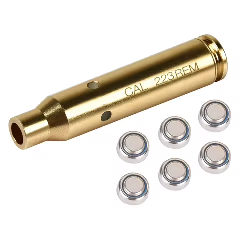 9mm 223 Laser Boresighter 30-06 38SPL 45ACP 40SW Laser Collimator Sight