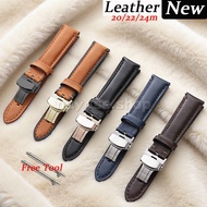 Vintage Genuine Leather Watchband Bracelet 20/22/24mm for Replacement Quick Release Watch Strap Butt