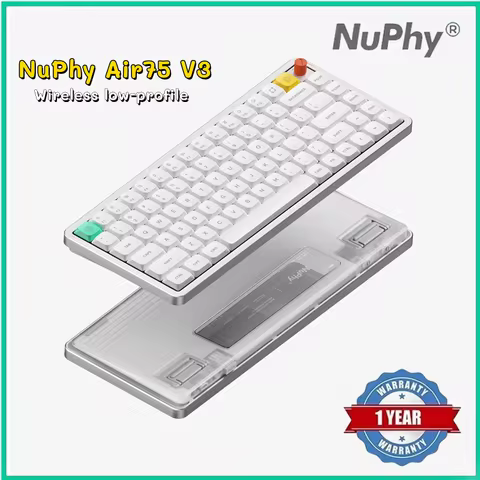 Nuphy® Nuphy Air75 V3 Wireless Low-Profile Mechanical Keyboard