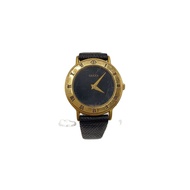 GUCCI Women's Watch Analog Leather BLK External Strap