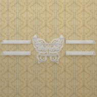 Combo Kệ đựng Sơn Nail hình Bướm + 4 Thanh Nail hình Trái Tim