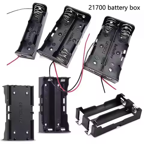 21700 lithium battery box PCB pin section 1 /2 /3 /4 series/parallel battery slot 3.7v base welding-