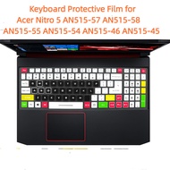 Silicone Keyboard Cover for Acer Nitro 5 AN515-57 AN515-58 Computer Keyboard Protective Film AN515-5