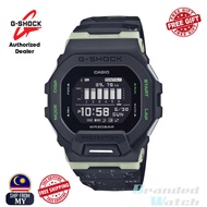 [OFFICIAL CASIO WARRANTY] Casio G-Shock GBD-200LM-1D Men's G-Squad Digital Black Resin Strap Watch